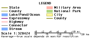[Lebanon Area Map Legend not loaded]