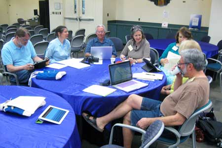 photo of MAA Section business meeting