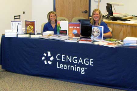 photo of Cengage table