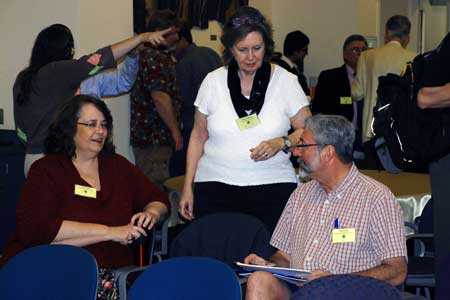 photo of Anne Dudley, Joanne Peeples, Tom Gruszka