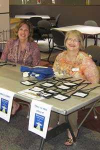 photo of registration desk